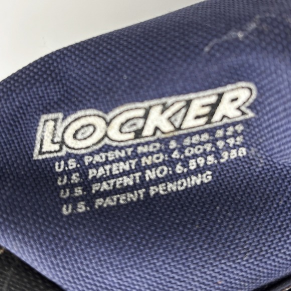 Louisville Slugger TPX Locker Baseball Bag Navy Blue Silver Large Good Equipment - Picture 7 of 8